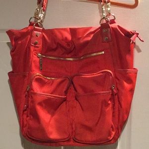 Olivia +Joy red bucket back